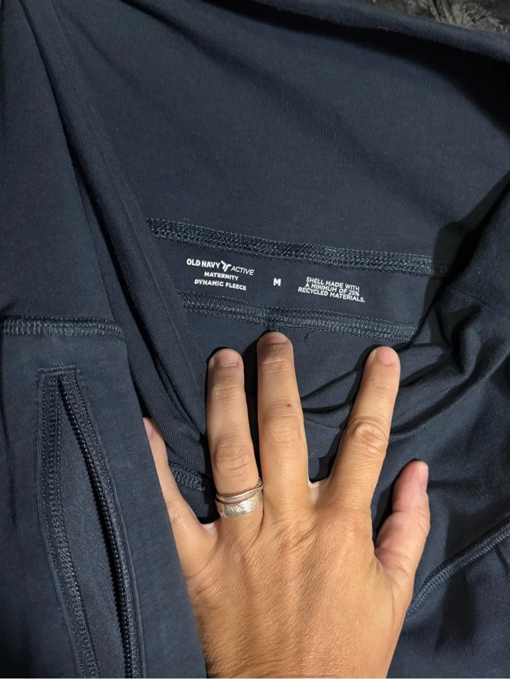 Old Navy Maternity Set: Zip-Up Pullover Sweatshirt and matching sweatpants